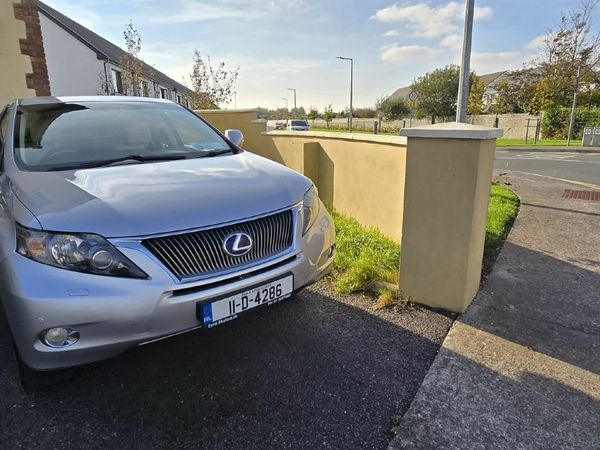 Lexus RX SUV, Petrol Hybrid, 2011, Silver