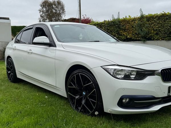BMW 3-Series Saloon, Diesel, 2017, White