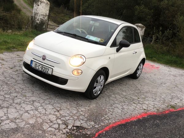 Fiat 500 Hatchback, Petrol, 2010, White