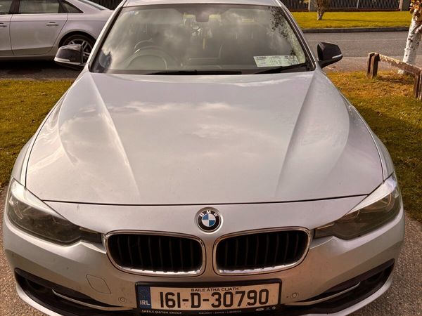 BMW 3-Series Saloon, Diesel, 2016, Silver