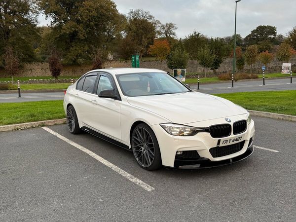 BMW 3-Series Saloon, Diesel, 2017, White