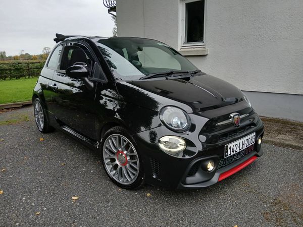 Fiat 500 Convertible, Petrol, 2014, Black
