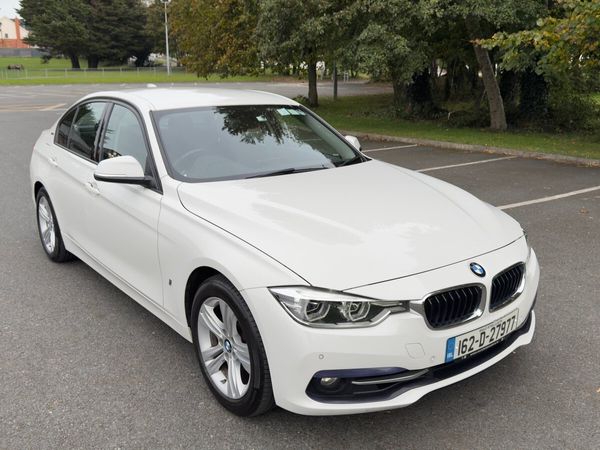 BMW 3-Series Saloon, Petrol Plug-in Hybrid, 2016, White