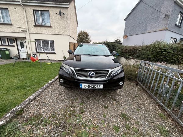 Lexus RX SUV, Petrol Hybrid, 2010, Black