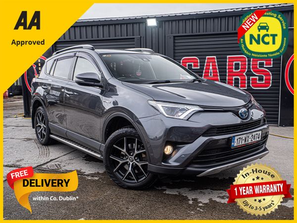 Toyota RAV4 SUV, Petrol Hybrid, 2017, Grey
