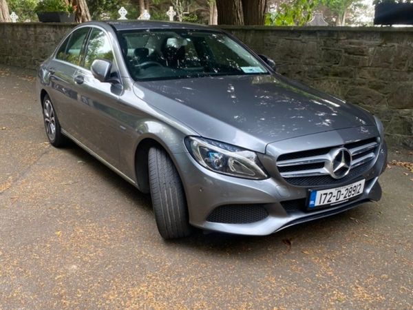 Mercedes-Benz C-Class Saloon, Petrol Plug-in Hybrid, 2017, Grey