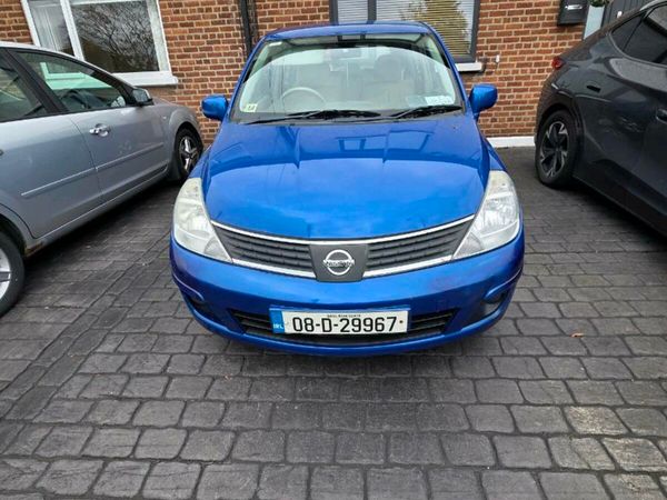 Nissan Tiida Hatchback, Petrol, 2008, Blue