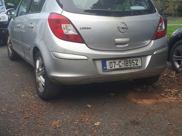 Opel Corsa Hatchback, Petrol, 2007, Silver