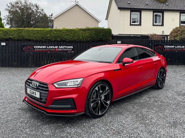 Audi A5 Hatchback, Diesel, 2017, Red