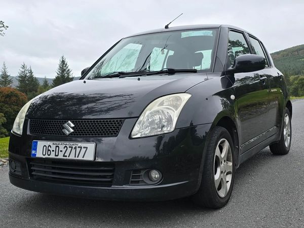 Suzuki Swift Hatchback, Petrol, 2006, Black