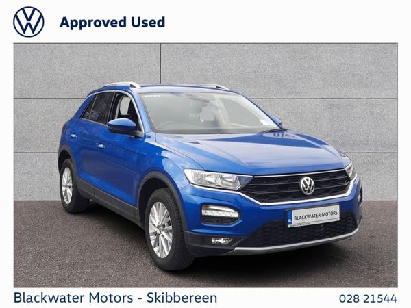 Volkswagen T-Roc SUV, Petrol, 2021, Blue