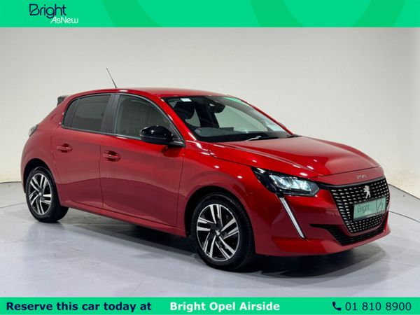 Peugeot 208 Hatchback, Petrol, 2023, Red