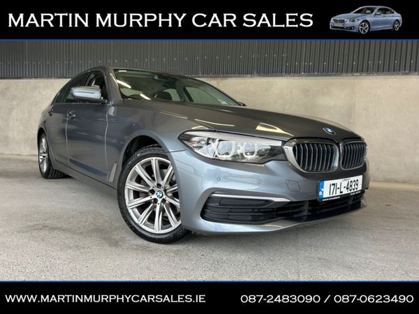 BMW 5-Series Saloon, Diesel, 2017, Silver