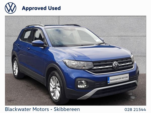 Volkswagen T-Cross Estate, Petrol, 2022, Blue