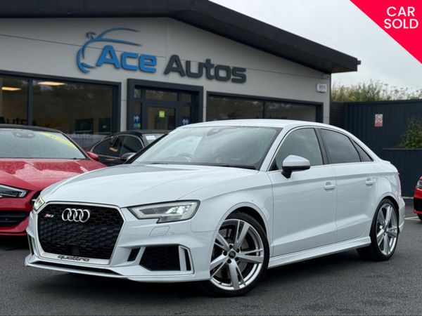 Audi RS3 Saloon, Petrol, 2018, White