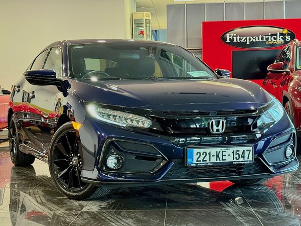 Honda Civic Hatchback, Petrol, 2022, Blue
