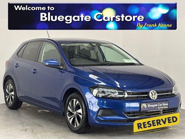 Volkswagen Polo Hatchback, Petrol, 2018, Blue