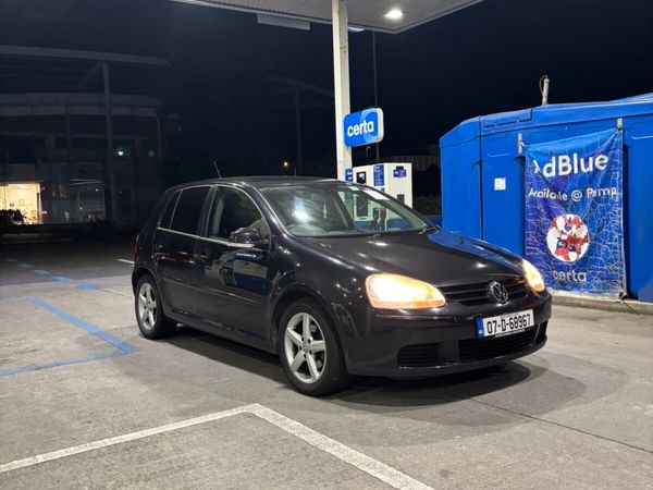 Volkswagen Golf Hatchback, Petrol, 2007, Black
