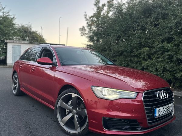 Audi A6 Estate, Diesel, 2015, Red