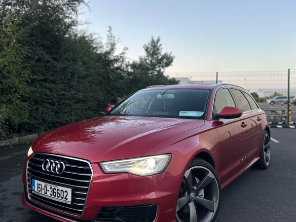 Audi A6 Estate, Diesel, 2015, Red