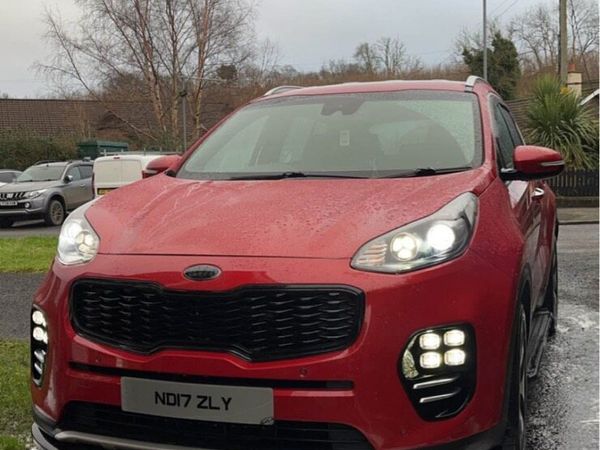 Kia Sportage SUV, Diesel, 2017, Red