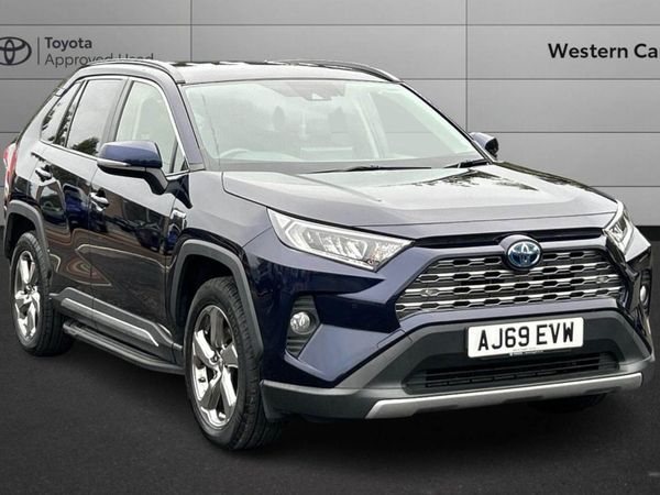 Toyota RAV4 , Petrol Hybrid, 2020, Blue