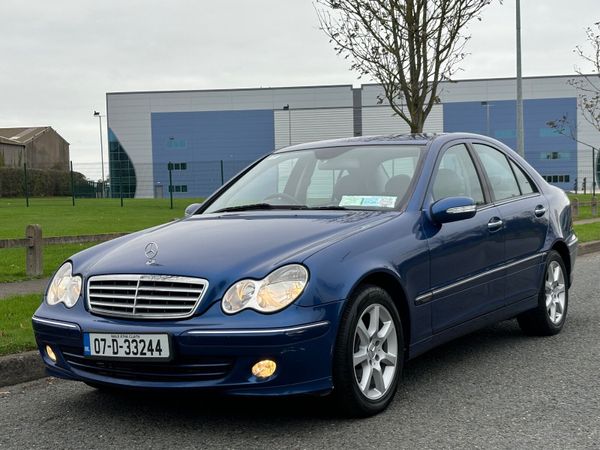Mercedes-Benz C-Class Saloon, Petrol, 2007, Blue
