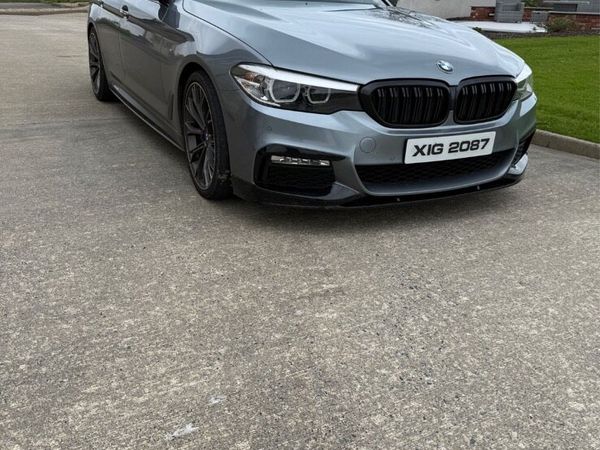 BMW 5-Series Saloon, Diesel, 2017, Blue