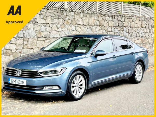 Volkswagen Passat Saloon, Petrol, 2016, Blue