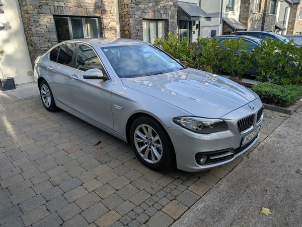 BMW 5-Series Saloon, Diesel, 2014, Silver