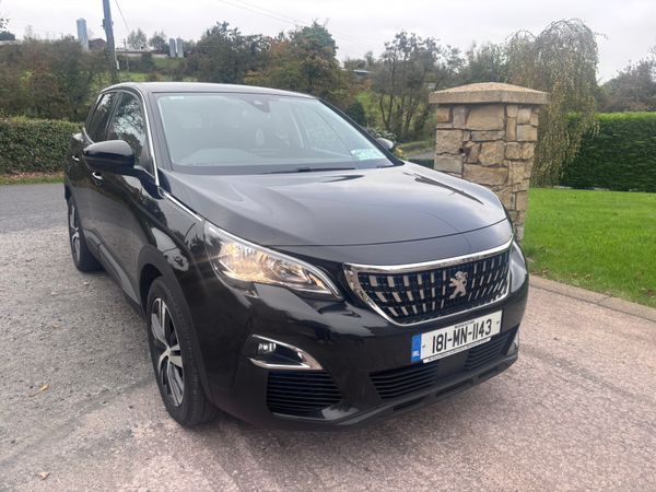 Peugeot 3008 MPV, Diesel, 2018, Black