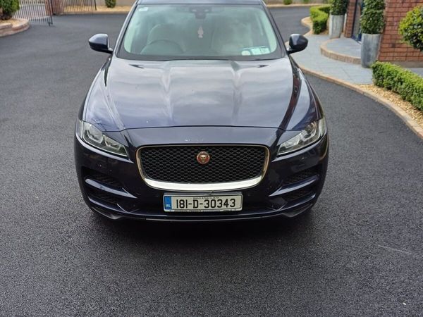 Jaguar F-Pace SUV, Diesel, 2018, Blue