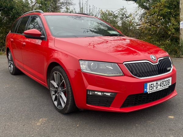 Skoda Octavia Estate, Diesel, 2015, Red