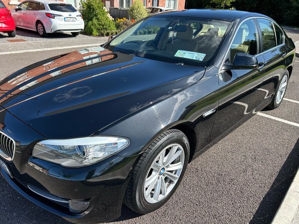 BMW 5-Series Saloon, Diesel, 2013, Black