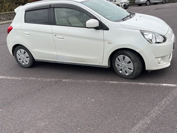 Mitsubishi Mirage Hatchback, Petrol, 2013, White