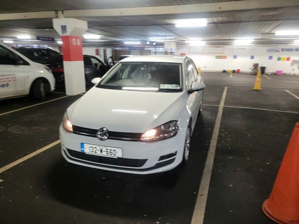 Volkswagen Golf Hatchback, Petrol, 2013, White