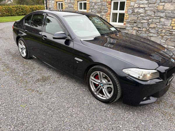 BMW 5-Series Saloon, Diesel, 2014, Black