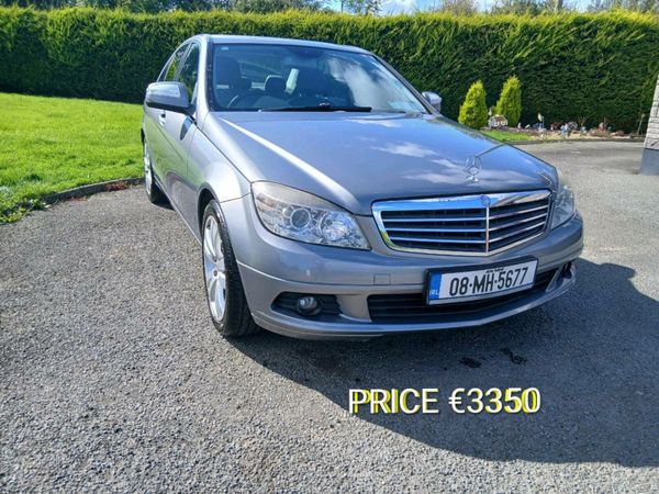 Mercedes-Benz C-Class Saloon, Petrol, 2008, Silver