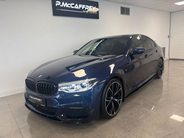 BMW 5-Series Saloon, Diesel, 2020, Blue