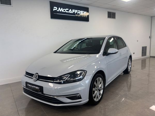 Volkswagen Golf Hatchback, Petrol, 2018, White