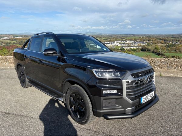 KGM Musso Pick Up, Diesel, 2025, Black