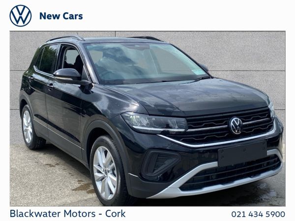 Volkswagen T-Cross SUV, Petrol, 2026, Black