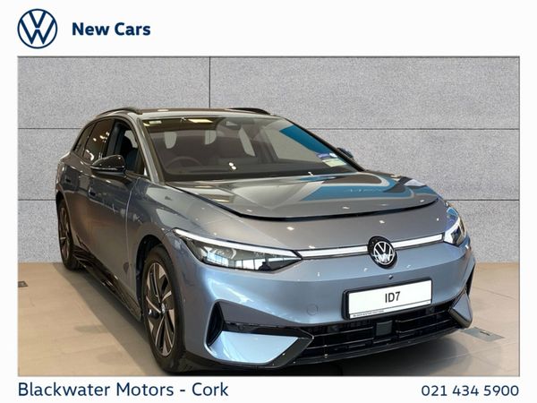 Volkswagen ID.7 Estate, Electric, 2026, Blue