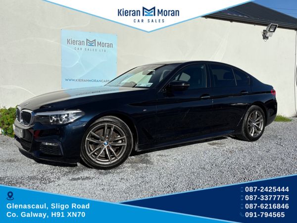 BMW 5-Series Saloon, Diesel, 2018, Black