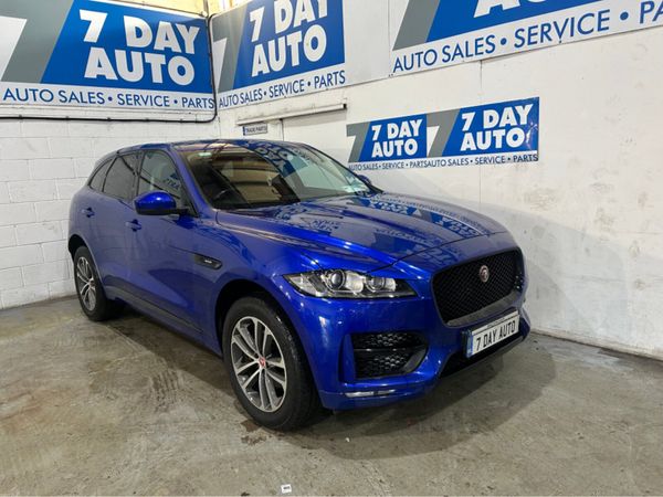 Jaguar F-Pace Estate, Diesel, 2018, Blue