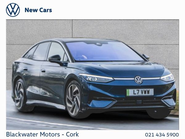 Volkswagen ID.7 Saloon, Electric, 2026, Blue