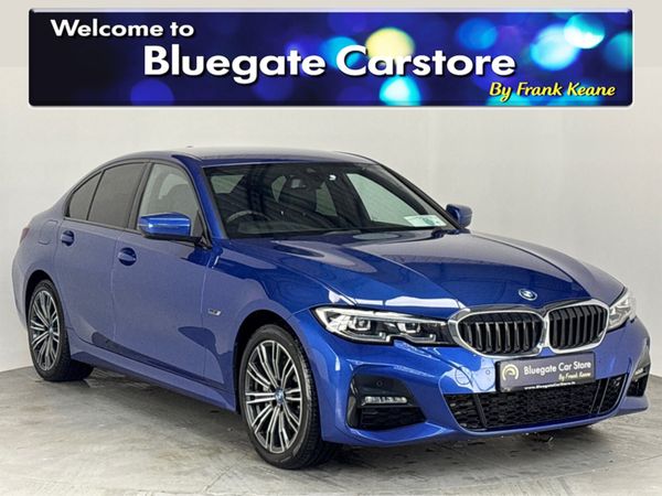 BMW 3-Series Saloon, Petrol Hybrid, 2022, Blue