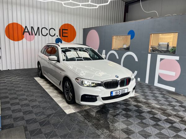 BMW 5-Series Estate, Diesel, 2019, White