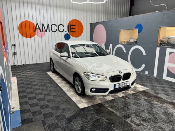 BMW 1-Series Hatchback, Petrol, 2015, White