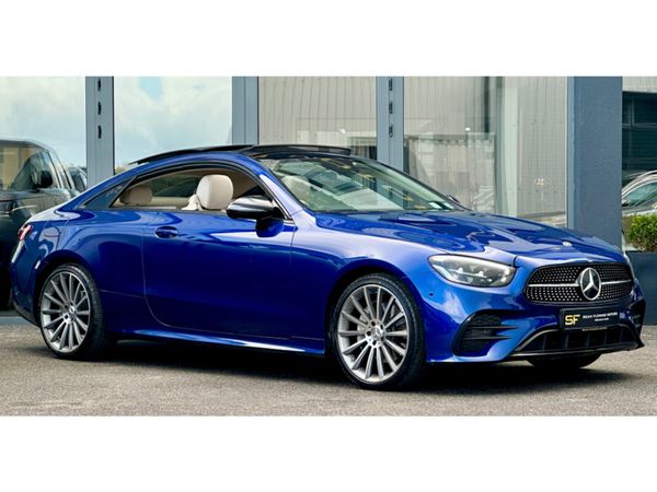 Mercedes-Benz E-Class Coupe, Diesel, 2021, Blue